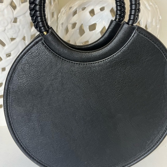 STREET LEVEL Chloe Woven Circle Tote women bag - Picture 6 of 12